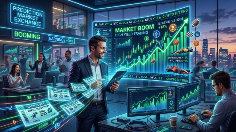 Prediction Markets Surge in Latest Quarterly Earnings