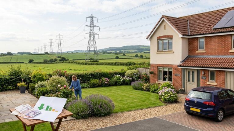 Pylon Homes Get £250 Energy Bill Discount From 2027