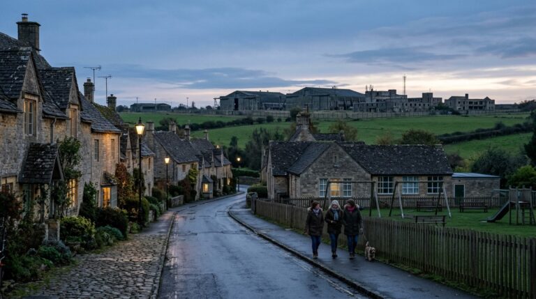 Quiet English Village Faces Six Migrant Men Per Woman