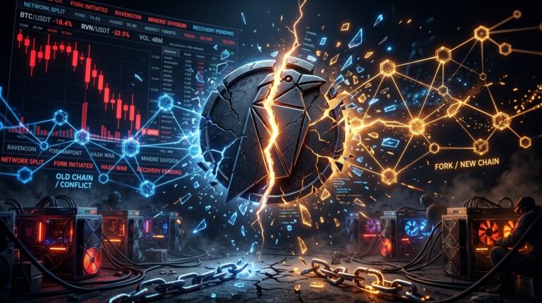 Ravencoin Drops 19% After Consensus Flaw Splits The Network
