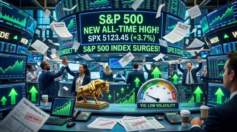 Record Breaking Options Activity Fuels Massive S&P 500 Surge