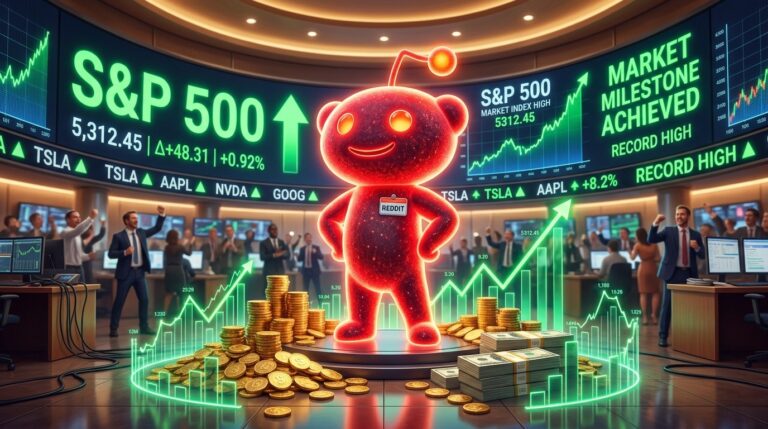 Reddit Shares Surge 11 Percent After S&P 500 Inclusion Announcement