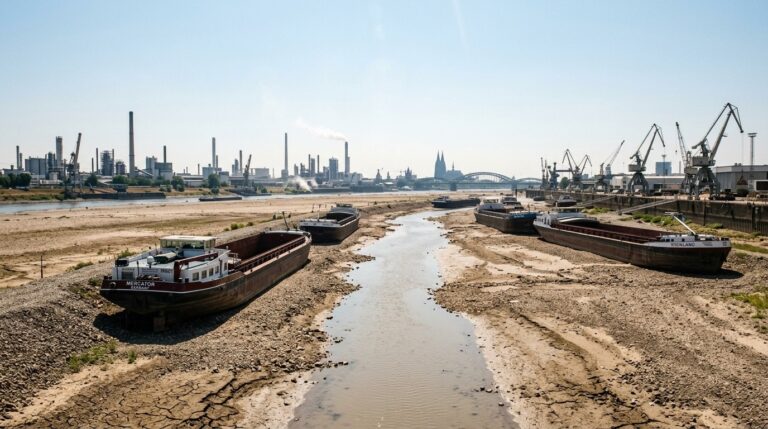 Rhine Drought Threatens European Industry And Strategic Autonomy