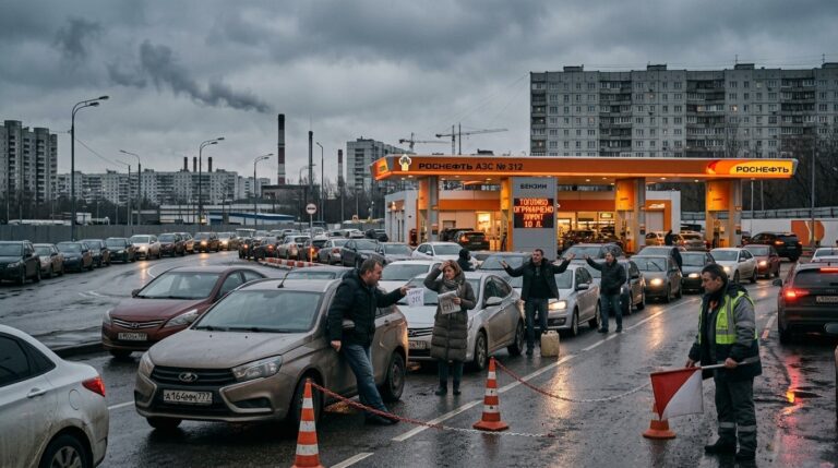 Russia Fuel Rationing Hits Moscow In Second Wave Crisis