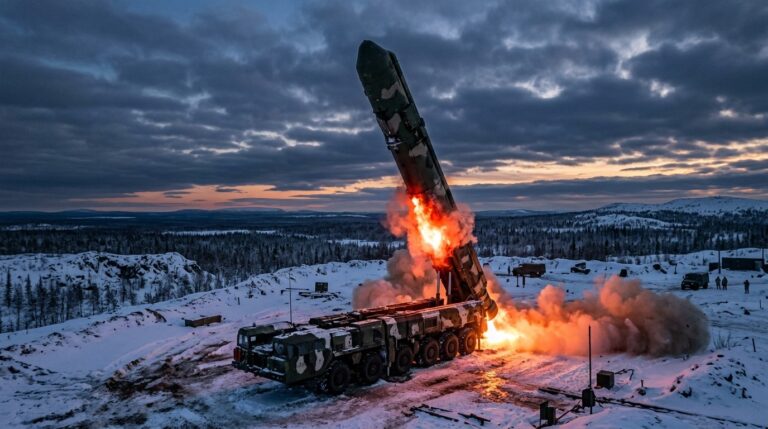 Russia Mobile ICBM Test Signals Strategic Missile Readiness