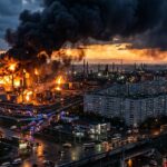 Russian City Plunged Into Darkness After Major Refinery Attack