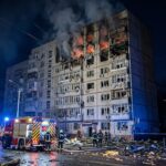 Russian Missile Strike Hits Kyiv Causing Mass Casualties