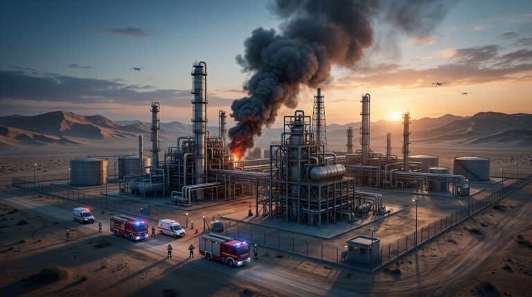Saudi Aramco Extinguishes Refinery Fire After Houthi Strike Claim
