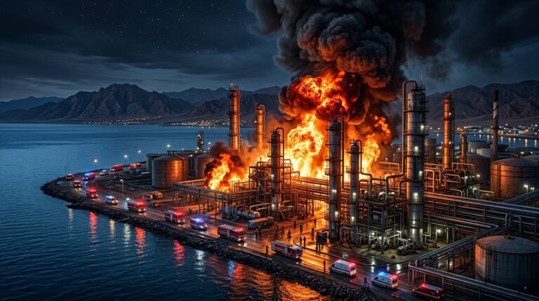 Saudi Aramco Jazan Refinery Fire: Houthi Claims Spark Fresh Oil Tensions