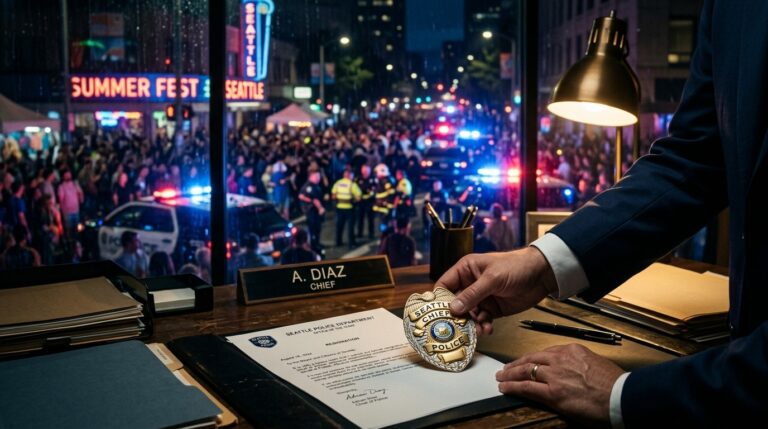 Seattle Police Chief Resigns Days After Deadly Festival Shooting