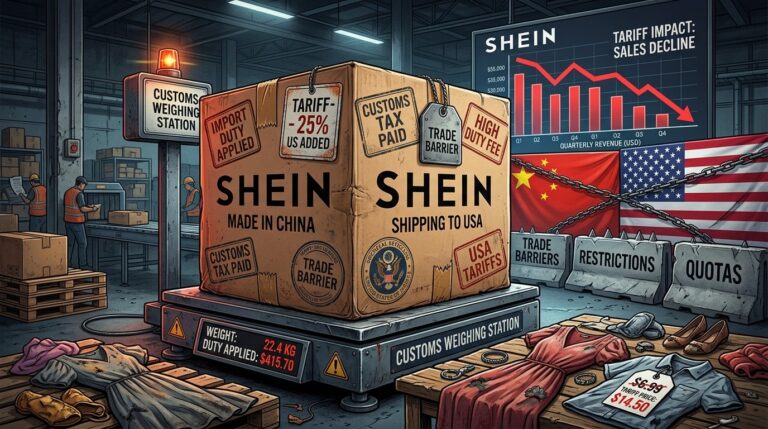 Shein Tariffs Impact US Sales Profit and IPO Outlook