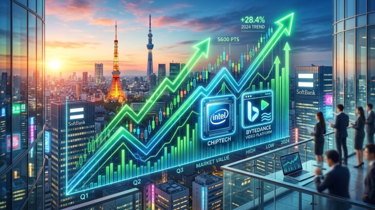 SoftBank Profit Surge Driven by Intel and ByteDance Stakes
