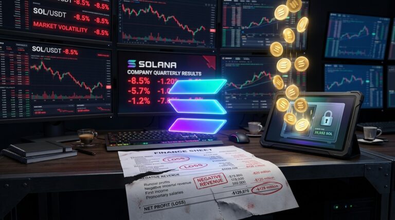 Solana Company Q2 Loss Hits 30 Million Despite Staking Gains