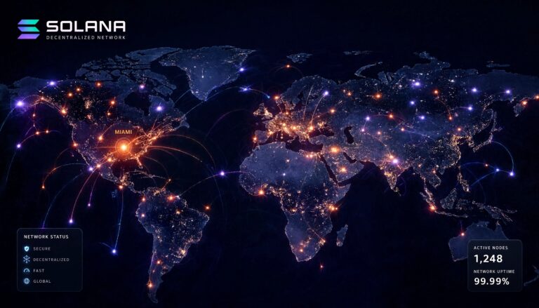 Solana Network Stays Online After Validator Voting Drop