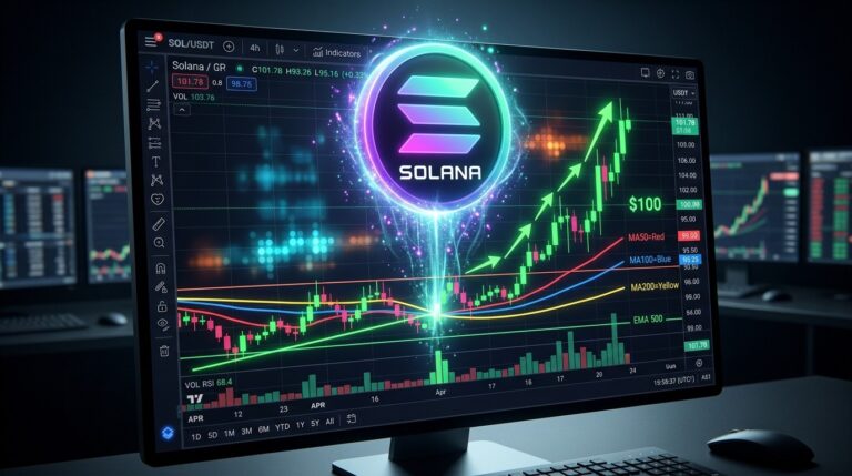 Solana Price Clears 200-Day SMA With $100 In Sight