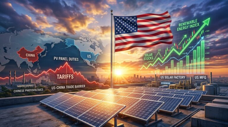 Solar Stocks Surge After Trump Polysilicon Tariffs on China