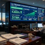 Solid 3Y Treasury Auction Stops Through Before CPI
