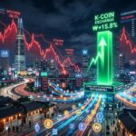 South Korea Crypto Trading Volume Drops 55% in First Half of 2026