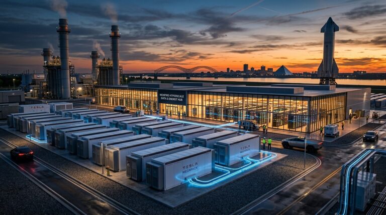 SpaceX Ramps Up Tesla Megapack Spending for AI Data Centers