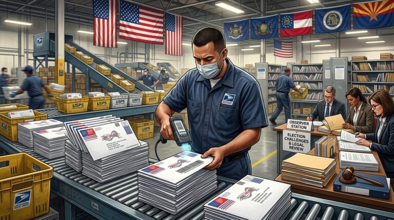 States Sue Over Trump USPS Mail Ballot Rule