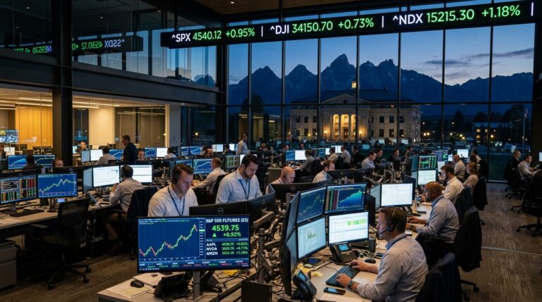 Stock Futures Steady Ahead Of Fed Chair Warsh Jackson Hole Speech