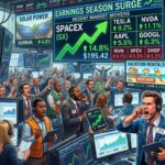 Stocks Making Big Midday Moves: SpaceX Surges Amid Tech Earnings Wave