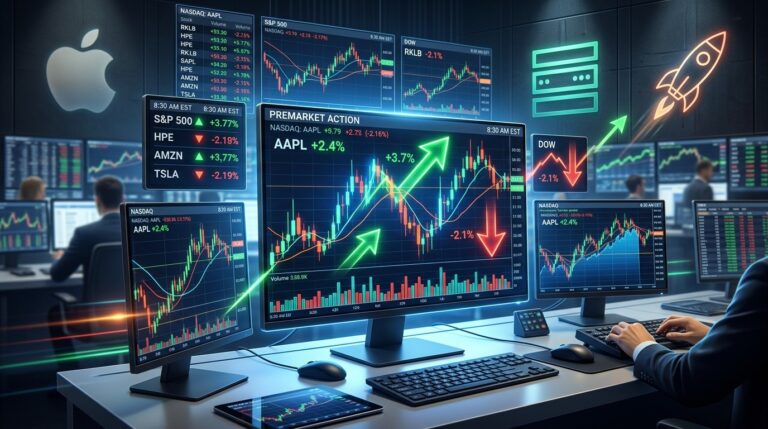 Stocks Making Biggest Premarket Moves: Apple, HPE, Rocket Lab Insights
