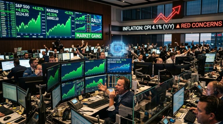 Stocks Win Week Despite Rising Inflation Worries