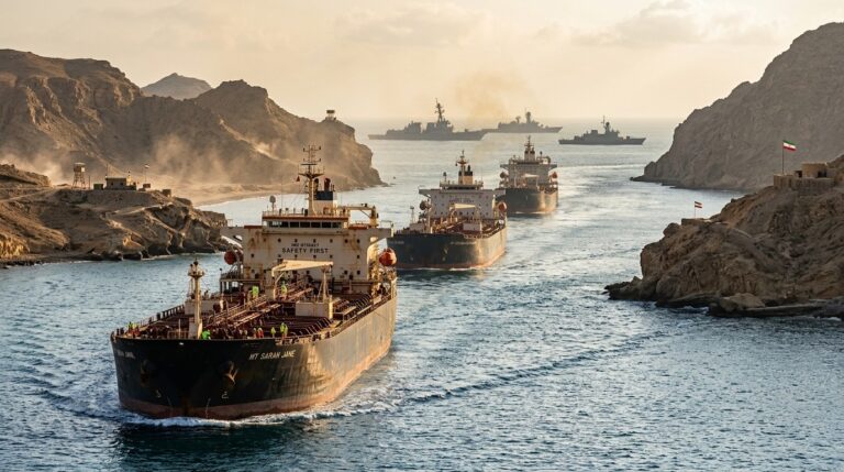 Strait Of Hormuz Oil Traffic Drops To Three Month Low