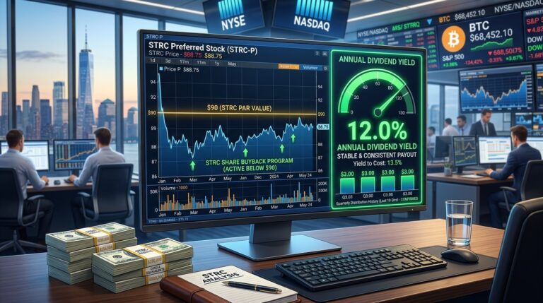 Strategy Holds STRC Dividend Steady at 12 Percent Below Par