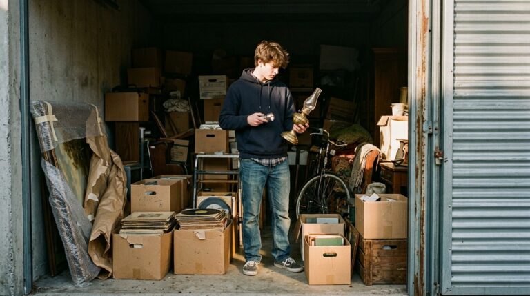 Teen Storage Unit Flipping Side Hustle Earns 135K Yearly