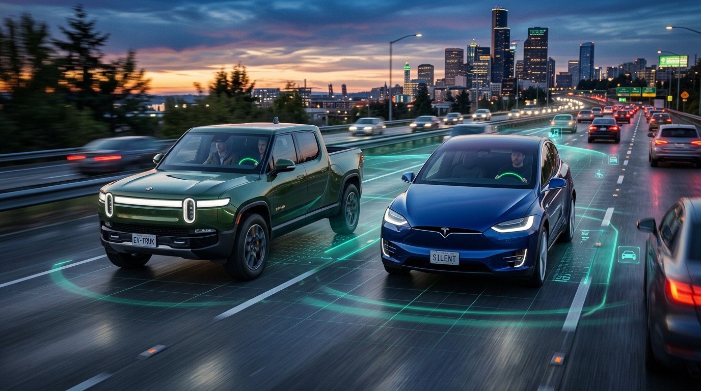 Tesla FSD vs. Rivian Autonomy+: Hands-Free Driving Systems Compared