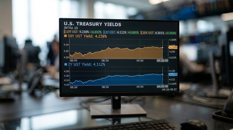 Treasury Yields Hold Steady Ahead Of Key Inflation Data