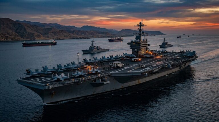 Trump Economic D-Day Threat To Iran As New Carrier Arrives