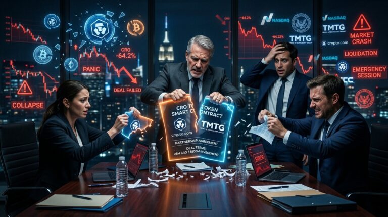 Trump Media Drops CRO Treasury Deal: Crypto Treasury Boom at Risk?