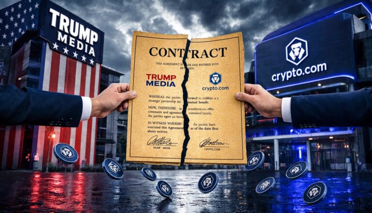 Trump Media Ends $6.42B CRO Treasury Deal With Crypto.com