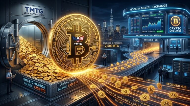 Trump Media Transfers 2628 BTC as Bitcoin Holdings Continue to Shrink