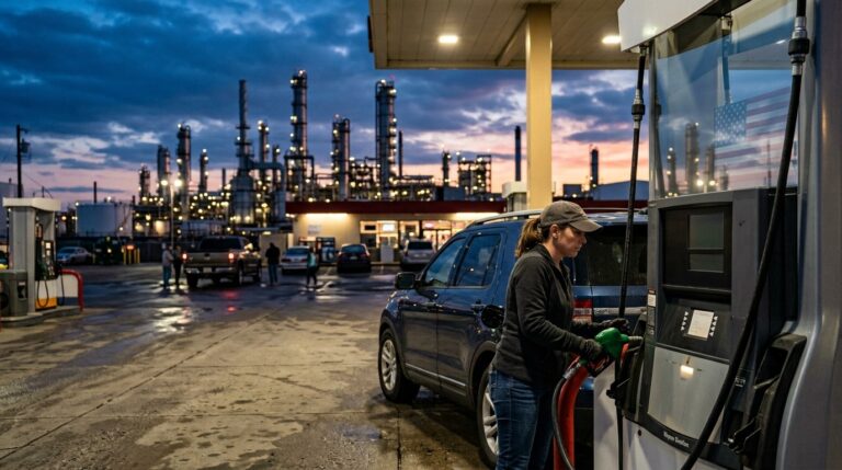 Trump Meets Refiners To Lower U.S. Gas Prices