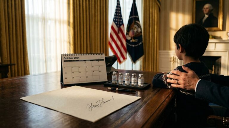 Trump Signs Order Spacing Childhood Vaccines Across Visits