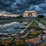 Trump Slams DOJ After Dropping Reflecting Pool Vandalism Charges