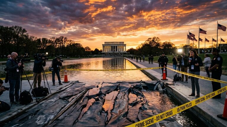 Trump Urges Pirro to Revisit Reflecting Pool Vandalism Charges