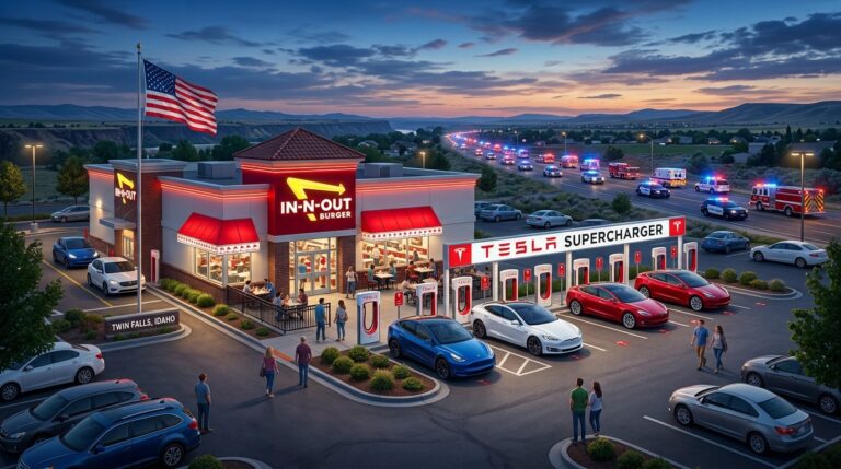 Twin Falls Shooting Targets Tesla Supercharger and In-N-Out Leaving Two Dead