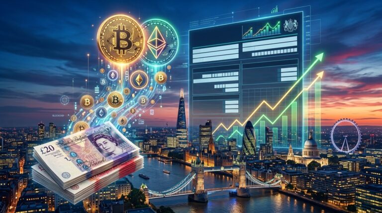 UK Crypto Gains Reach £1.38 Billion With 240 Millionaires