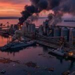 Ukraine Strikes Novorossiysk Grain Port Raising Food Market Fears