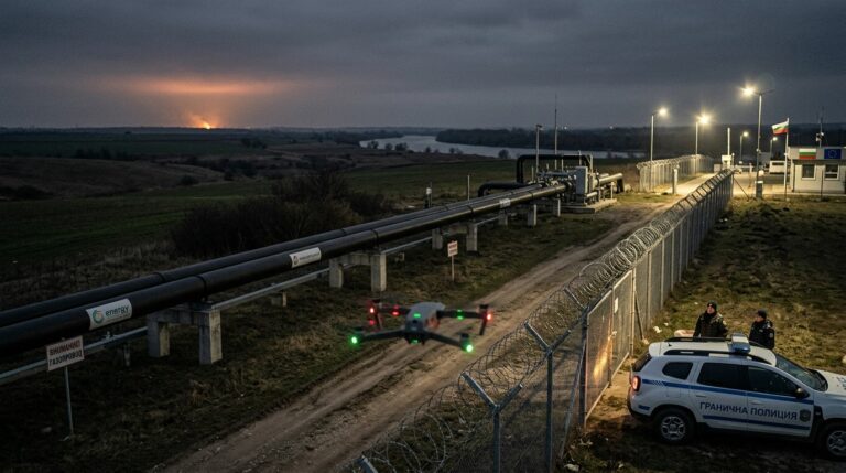 Ukrainian Drone Hits Bulgaria Near Vital Gas Pipeline
