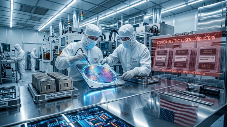 US Blocks Chinese Memory Chips For Apple Amid Shortage