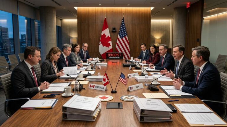 US Canada Trade Deal Deadline Approaches Amid Tariff Threats