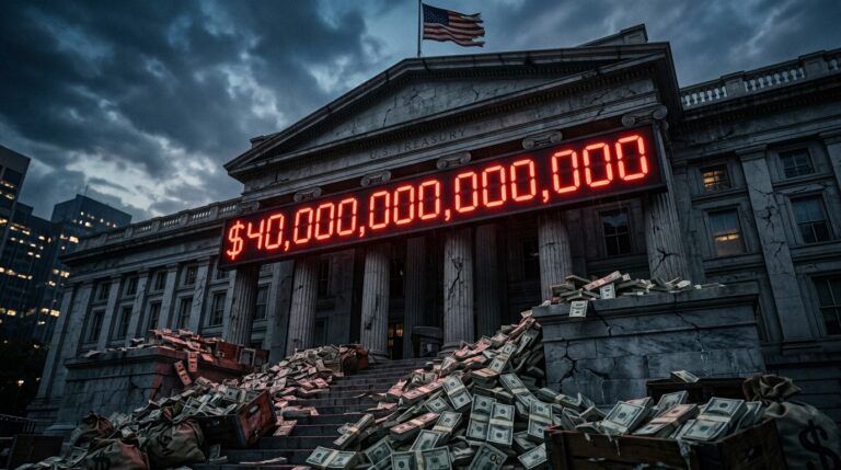 US Debt Hits $40 Trillion As Doom Loop Accelerates