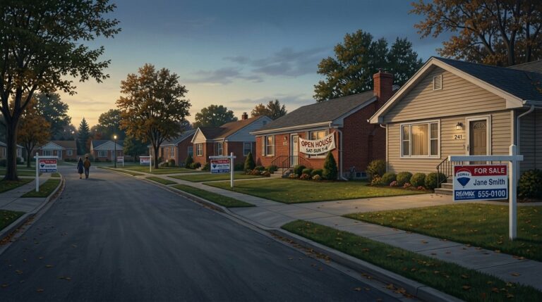 US Existing Home Sales Fall Again In July Near Record Lows