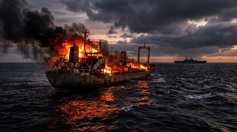 US Forces Sink Cartel Refueling Vessel InDrafting the comprehensive blog article Pacific